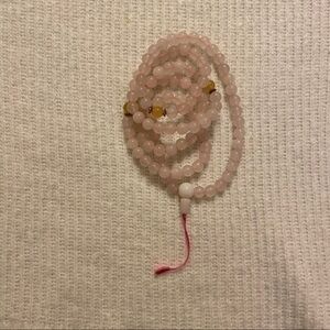 Rose quartz prayer beads​